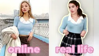 Korean Fashion Try On Haul + Review | Girly + Preppy Yesstyle Picks!