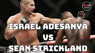Israel Adesanya vs Sean Strickland #ufc #seanstrickland #israeladesanya #mma #middleweight #ufc297