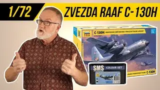 The New Zvezda C-130H & SMS Paints Collaboration! Review/Unboxing