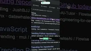 GitHub Trending Repositories