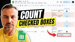 How to Count Checked Boxes in Google Sheets