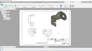 Fusion 360 : Custom Drawing template and Drawing sheet | How to convert 3d to 2d in Fusion 360