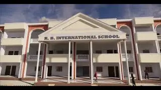 Walkthrough Animation R. B international public school || #shorts #viral #college