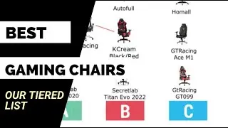 Best Gaming Chairs (Our Tiered List)