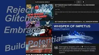 Whisper of Impetus is like wearing two exotics on Stasis Hunter