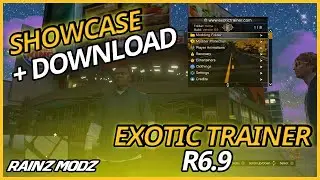 [PS3/GTA5] *NEW* Exotic Trainer R6.9 Modloader Showcase + Download