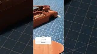 начал лепить mitsubishi lancer Evo 9