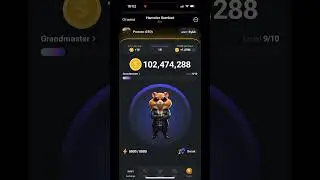 Grandmaster  У вас сколько прибыль в час? #хамстеркомбо #hamsterkombat #hamsters #хамстеркомба