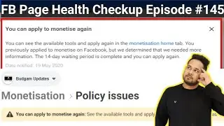 How to Solve Facebook Partner Monetization Policies Problem:How to fix partner monetization policies