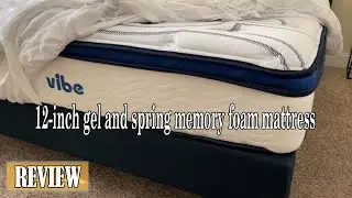 Vibe Quilted Gel Memory Foam Mattress Review