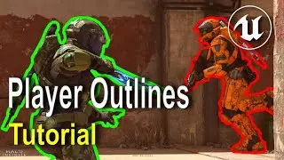 Unreal Engine - Player Outlines Tutorial (2/2)