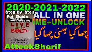 MF25 ZonG 2020 2021 2022 Step by Step Full Guide Full Unlock AttockSharif Subscribe Like Share