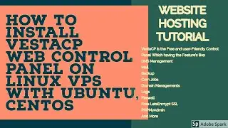 HOW TO INSTALL VESTACP WEB CONTROL PANEL ON LINUX VPS LIKE UBUNTU, CENTOS SERVER