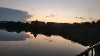 20.08.2022 Вечерняя красота на мосту через Патрушиху.