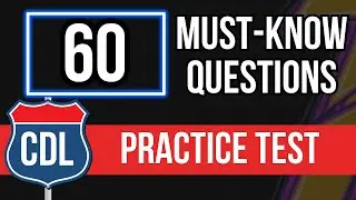 CDL General Knowledge Practice Test 2026 (Commercial Driver's License Study Guide)