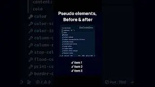 Before & After Pseudo-Elements in CSS Explained 