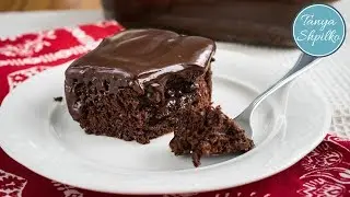 Mega Chocolate Cake with Ganache | Chocolate Cake with Ganache | Tanya Shpilko