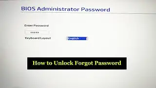 How to Remove or Clear the BIOS Password | HP