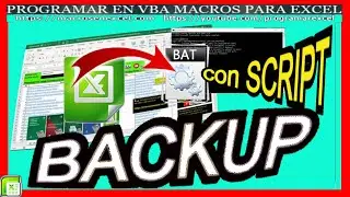 606 ❤️Como EJECUTAR SCRIPT y Hacer 🔥 COPIA SEGURIDAD de Un ARCHIVO en Excel VBA