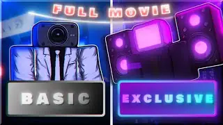 Basic to DJ Tv Man Toilet Tower Defense | Full Movie
