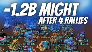 Lords Mobile| HUGE T4 COMP DESTROYED - FURIOUS KILLERS.