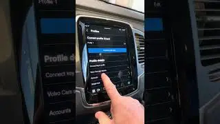 Volvo Cars app setup