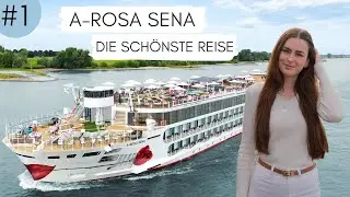 A-ROSA SENA: An Bord des größten Flusskreuzfahrtschiffs Europas - Köln & Amsterdam