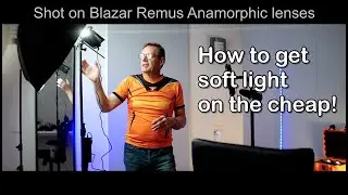 How to get soft light CHEAP! Without a SOFTBOX!