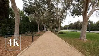 Beverly Gardens Park ⛲️ Beverly Hills, California 📽 4K Walking Tour 🎧 3D Binaural Sound