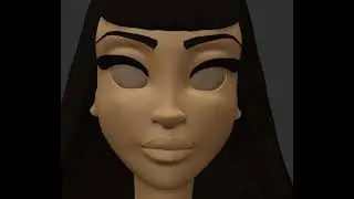 teen miss 3d blender