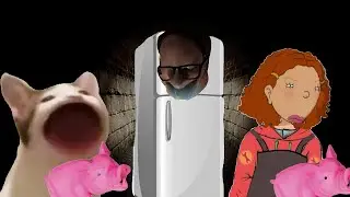 Vizert & Floral в ооочень страшном подземелье тети вали (и со свинками)