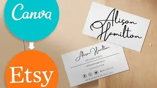 Getting started with canva (making designs and prints + selling on etsy)