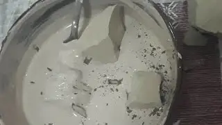 крем из глины и мель, и Туркистан хруст. 😋❤