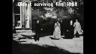 Roundhay Garden Scene - It is Believed to be the Oldest Surviving Film (1888) by  Louis Le Prince