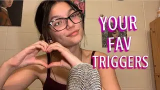 ASMR | Your Favorite Triggers | Tapping, Scratching, Mouth Sounds, Hand Sounds, and So Much More