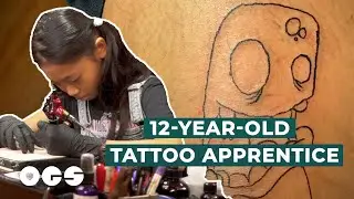 The 12-year-old Pursuing Her Passion as a Tattoo Artist