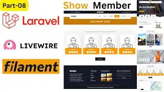 Laravel Livewire Filamentphp tutorial in Bangla | Laravel Project | Construction Business Part - 8
