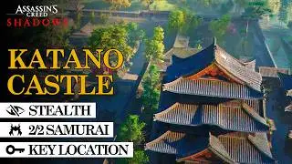 Katano Castle stealth walkthrough (unlock legendary Tools Master Gear) | Assassin's Creed Shadows
