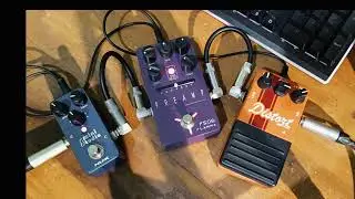 fender distort, flamma fs06, nux solid studio mini