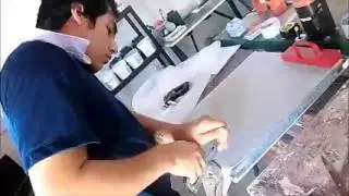 TENSADO MANUAL DE MALLA SERIGRAFIA