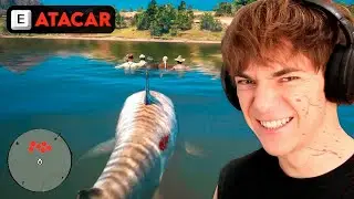 Jugando con TODOS los ANIMALES en Red Dead Redemption 2!