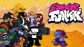 Friday Night Funkin' Guns But Everyone Sings it