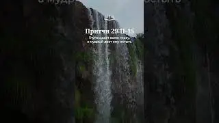 Притчи 29:11-15 современный перевод Библии #shorts