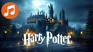 Rainy Night At HOGWARTS 🎵 Relaxing HARRY POTTER Music ( SLEEP | STUDY | FOCUS )