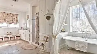 Ванная комната в стиле кантри