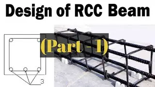 Design Of Beams || Reinforced Cement Concrete || WSM