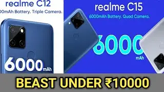 Realme C15 & C12 Specs Review & India Launch Date | Realme C12 & C15 price & Features |