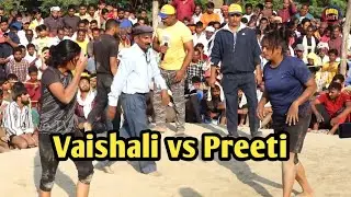 Vaishali vs Preeti Girls Wrestling