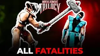 ALL FATALITIES TUTORIAL - Mortal Kombat Trilogy (MKT)