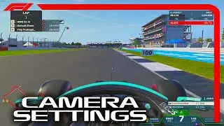 The BEST CAMERA SETTINGS On F1 2021